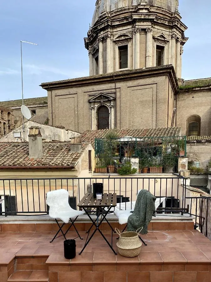 Paradise Penthouse Suite Amazing View Rome Apartment